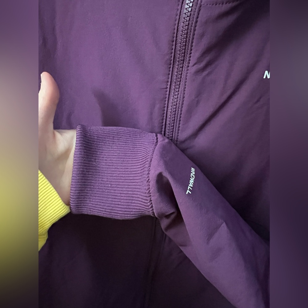 North Face Shelbe Raschel Hoodie in Black Currant Purple Women’s Size Medium New - Picture 7 of 11